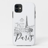 Cafe Paris Case-Mate iPhone Case (Achterkant)