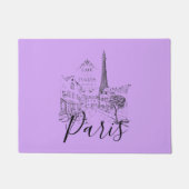 Cafe Paris Doormat Deurmat (Voorkant)