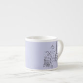 Cafe Paris Espresso Cup Espresso Kop (Voorkant rechts)