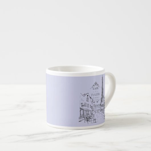 Cafe Paris Espresso Cup Espresso Kop (Voorkant rechts)