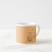 Cafe Paris Espresso Cup Espresso Kop (Voorkant rechts)