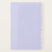 Cafe Paris gepersonaliseerd, aangepast jaar Planner (Achterkant)