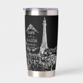 Cafe Paris gepersonaliseerd Geïsoleerde Drinkbeker (Rechts)