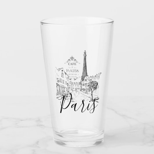 Cafe Paris Glas (Voorkant)