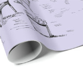 Cafe Paris Inpakpapier (Rol Hoek)