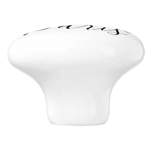 Cafe Paris Keramische Knop (Zijkant)