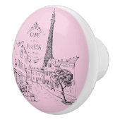 Cafe Paris Keramische Knop (Rechts)