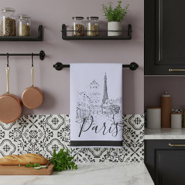 Cafe Paris Kitchen Towel Theedoek