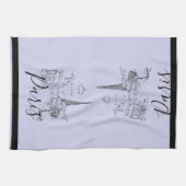 Cafe Paris Kitchen Towel Theedoek (Horizontaal)