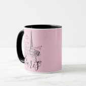 Cafe Paris   koffiekop Mok (Voorkant links)