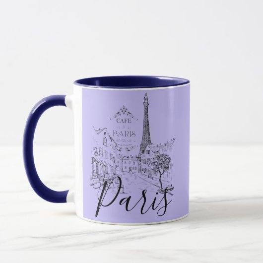 Cafe Paris   Koffiekopje Mok (Links)