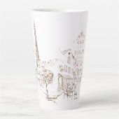 Cafe Paris Latte Mok (Voorkant)