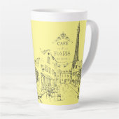 Cafe Paris Latte Mok (Rechterhoek)