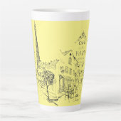 Cafe Paris Latte Mok (Voorkant)
