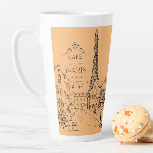 Cafe Paris Latte Mok (In situ)