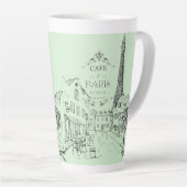 Cafe Paris Latte Mok (Rechterhoek)