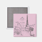 Cafe Paris Magneet (Voorkant / Achterkant)