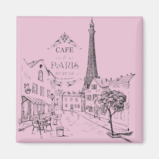 Cafe Paris Magneet (Voorkant)