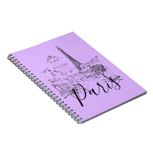 Cafe Paris Notitieboek (Rechterzijde)