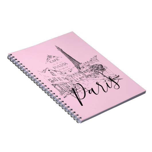 Cafe Paris Notitieboek (Rechterzijde)