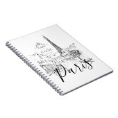 Cafe Paris Notitieboek (Rechterzijde)