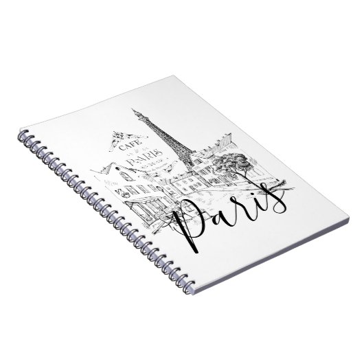 Cafe Paris Notitieboek (Rechterzijde)