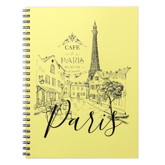 Cafe Paris Notitieboek (Voorkant)