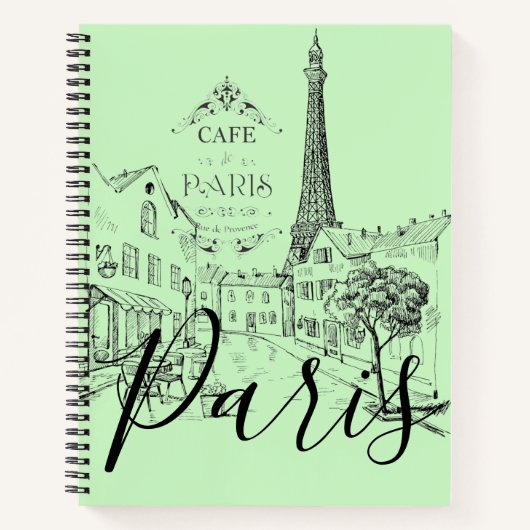 Cafe Paris Notitieboek (Voorkant)