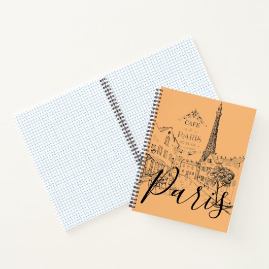 Cafe Paris Notitieboek (Binnen)