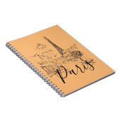 Cafe Paris   Notitieboek (Rechterzijde)