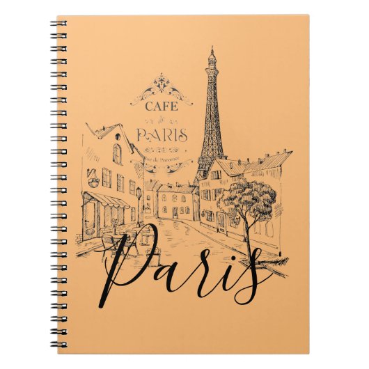 Cafe Paris   Notitieboek (Voorkant)