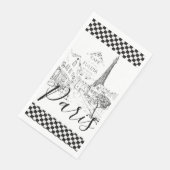 Cafe Paris Paper Guest Towels Servet (Hoek)