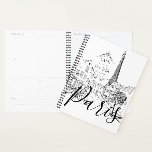 Cafe Paris Planner (Display)