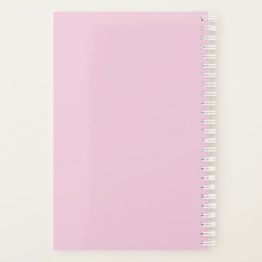 Cafe Paris Planner (Achterkant)