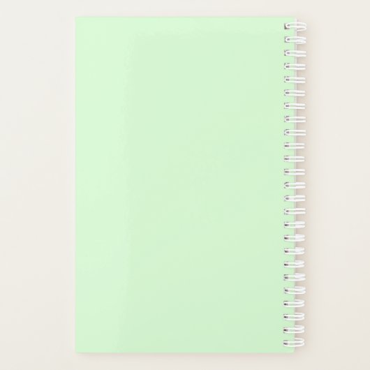Cafe Paris Planner (Achterkant)