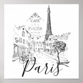Cafe Paris Poster (Voorkant)