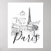 Cafe Paris Poster (Voorkant)