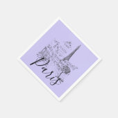 Cafe Paris   Servetten (Hoek)