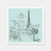 Cafe Paris Servetten (Voorkant)