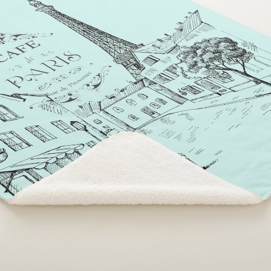 café Paris Sherpa Blanket Deken (3/4)