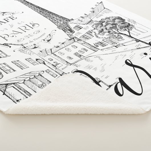 Cafe Paris Sherpa Deken (3/4)