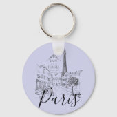 Cafe Paris Sleutelhanger (Voorkant)