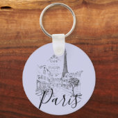 Cafe Paris Sleutelhanger (Voorkant)