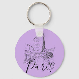 Cafe Paris Sleutelhanger