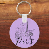 Cafe Paris Sleutelhanger (Voorkant)