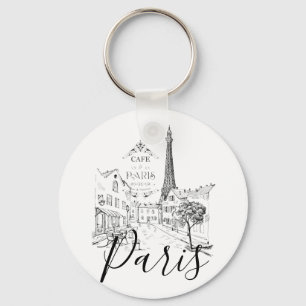 Cafe Paris Sleutelhanger