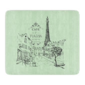 Cafe Paris Snijplank (Voorkant)