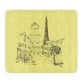 Cafe Paris Snijplank (Voorkant)