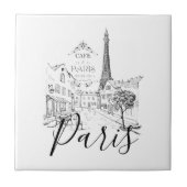 Cafe Paris Tegeltje (Voorkant)