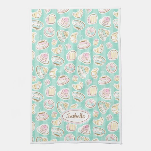 Café Paris Theedoek (Verticaal)